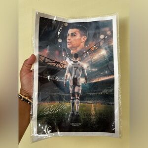 Cristiano Ronaldo poster to wall art canvas print poster home bathroom bedroom